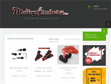 Tablet Screenshot of moitoarchery.com